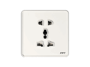 Ổ Cắm Âm Tường Mặt Kính